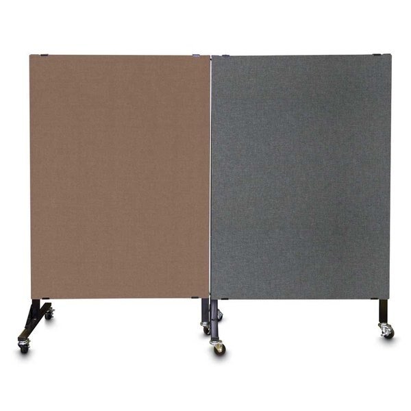 Enclosed Corkboard, 1 Door, 72
